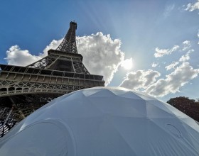 Exhibition dome: 130 years of the Eiffel Tower