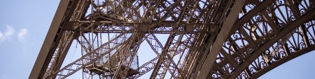 View on the Eiffel Tower