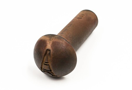 Rivet made from iron from the Eiffel Tower
