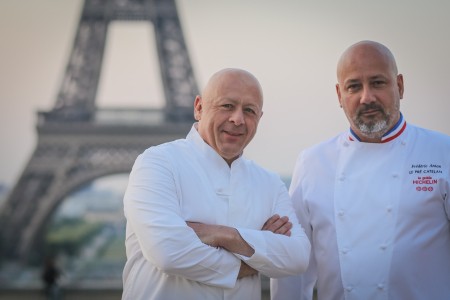 Photo Frédéric Anton and Thierry Marx