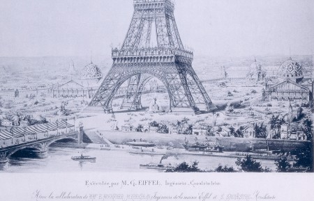 Eiffel Tower drawing project