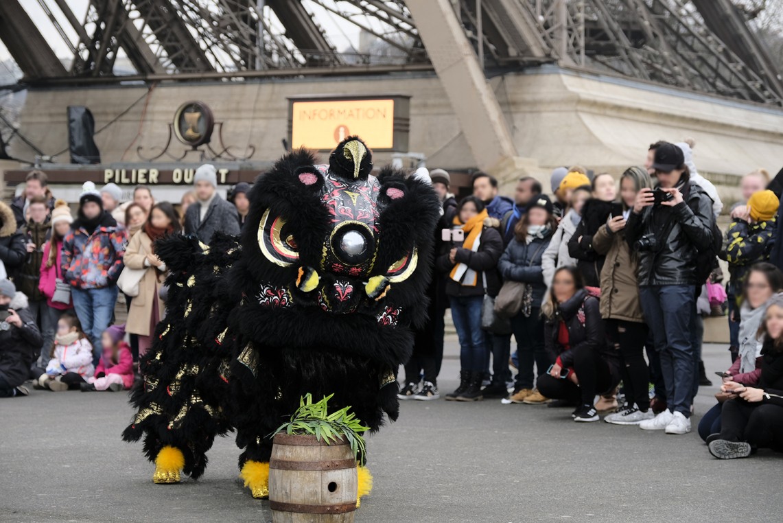 Photo of the French Association of Chinese Dragon and Lion Dance 