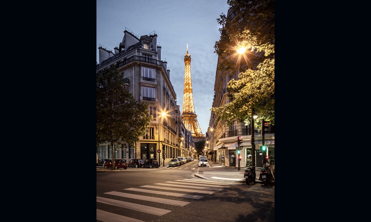 View of the Eiffel Tower