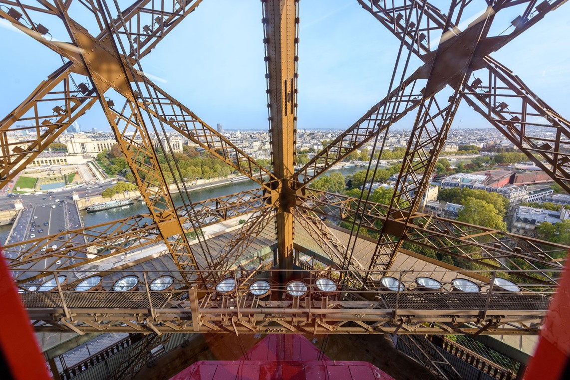 View from the north pillar